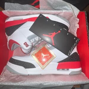 2013 Nike Air Jordan 3 Retro Fire Red size 9
